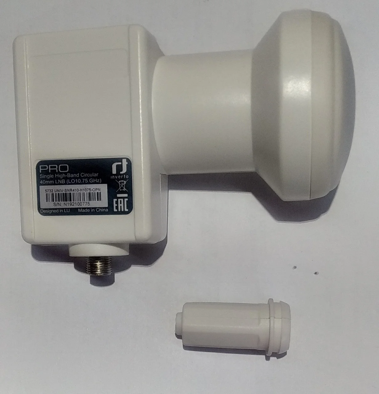 Конвертор круговой поляризации KU диапазона 1 выхода INVERTO IDLP-40