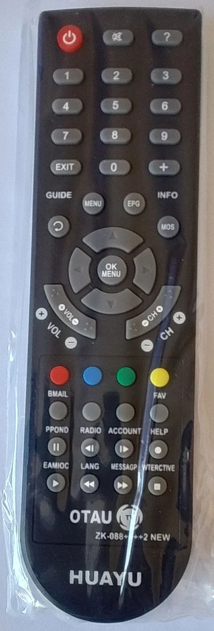 Пульт для спутникового ресивера Отау-ТВ 088