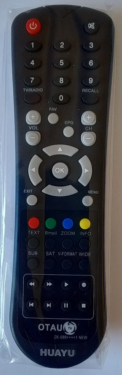 Пульт для спутникового ресивера Отау-ТВ 089, фото 1