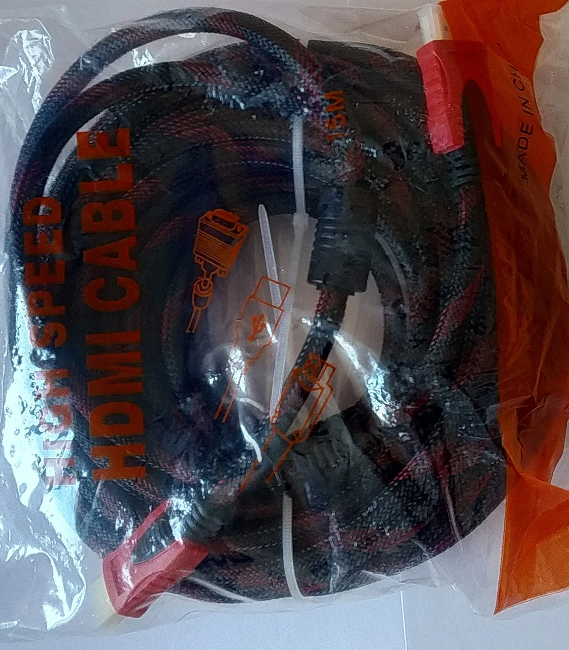 Шнур HDMI штекер - HDMI штекер  9 м.