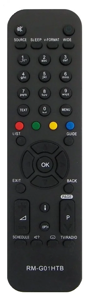 Пульт для спутникового ресивера   НТВ+ Humax RM-G01 НТВ+ЛАЙТ ic VA-SD4/SD5
