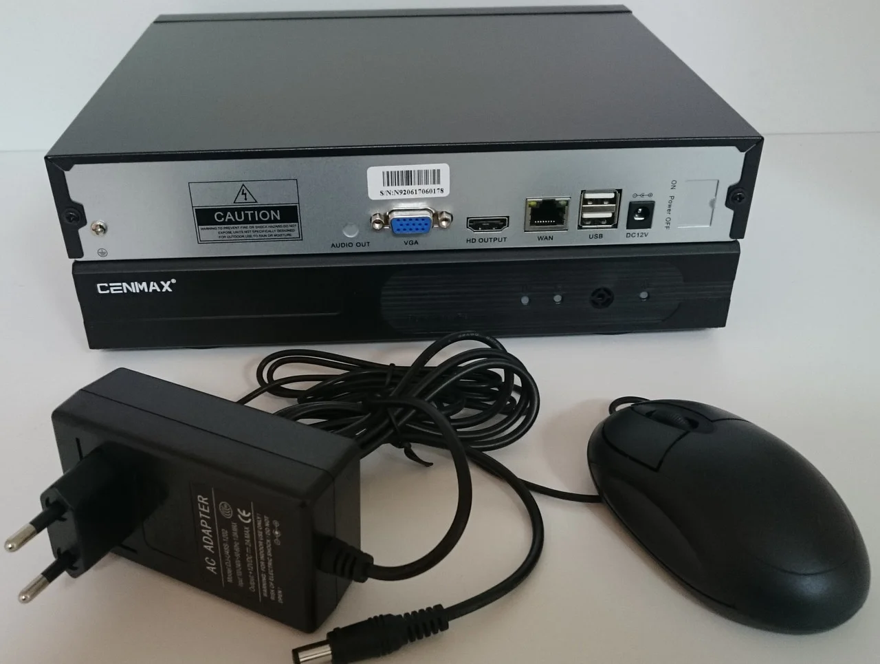 Видеорегистратор CENMAX IP формата 8 канальный