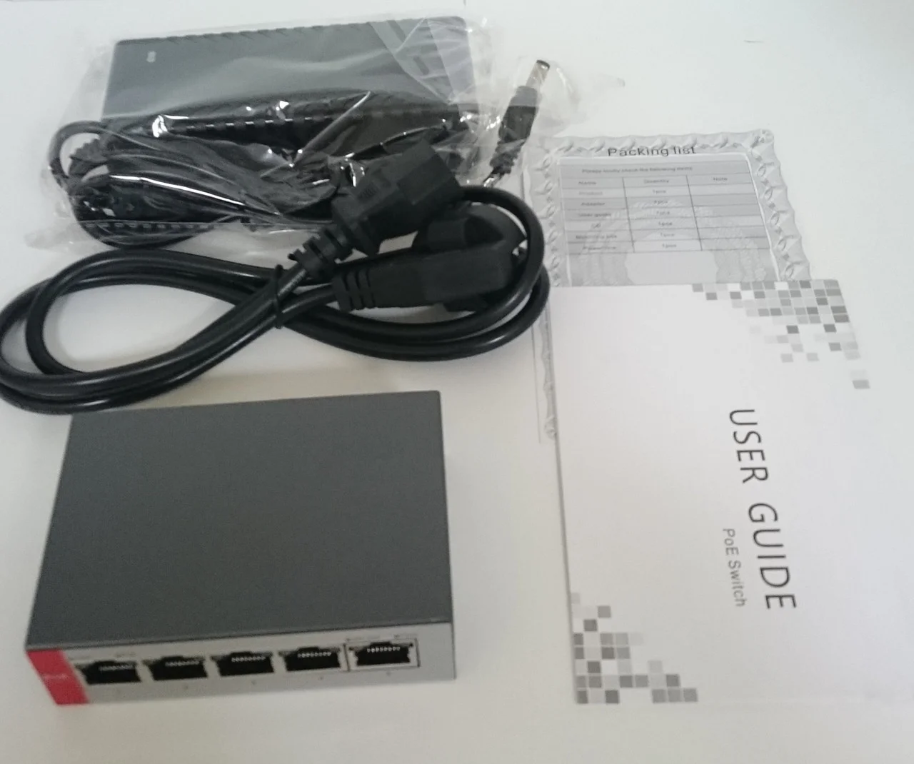 Коммутатор PoE Switch   5 портов