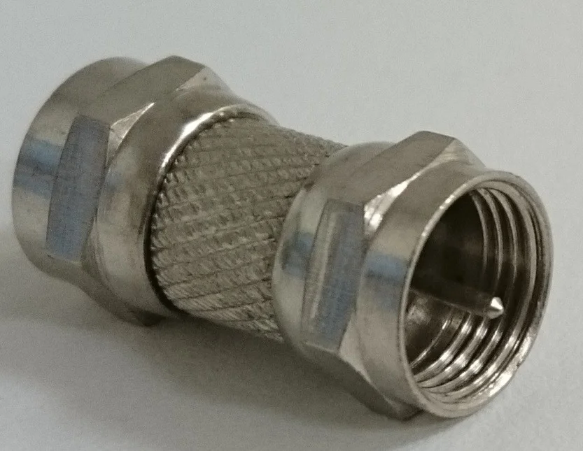 ПЕРЕХОД штекер F - штекер F