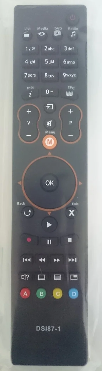 Пульт НТВ+  для ресивера Sagemcom DSI87-1 HD