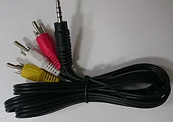 Кабель соединительный  3RCA-JACK 1 МЕТР