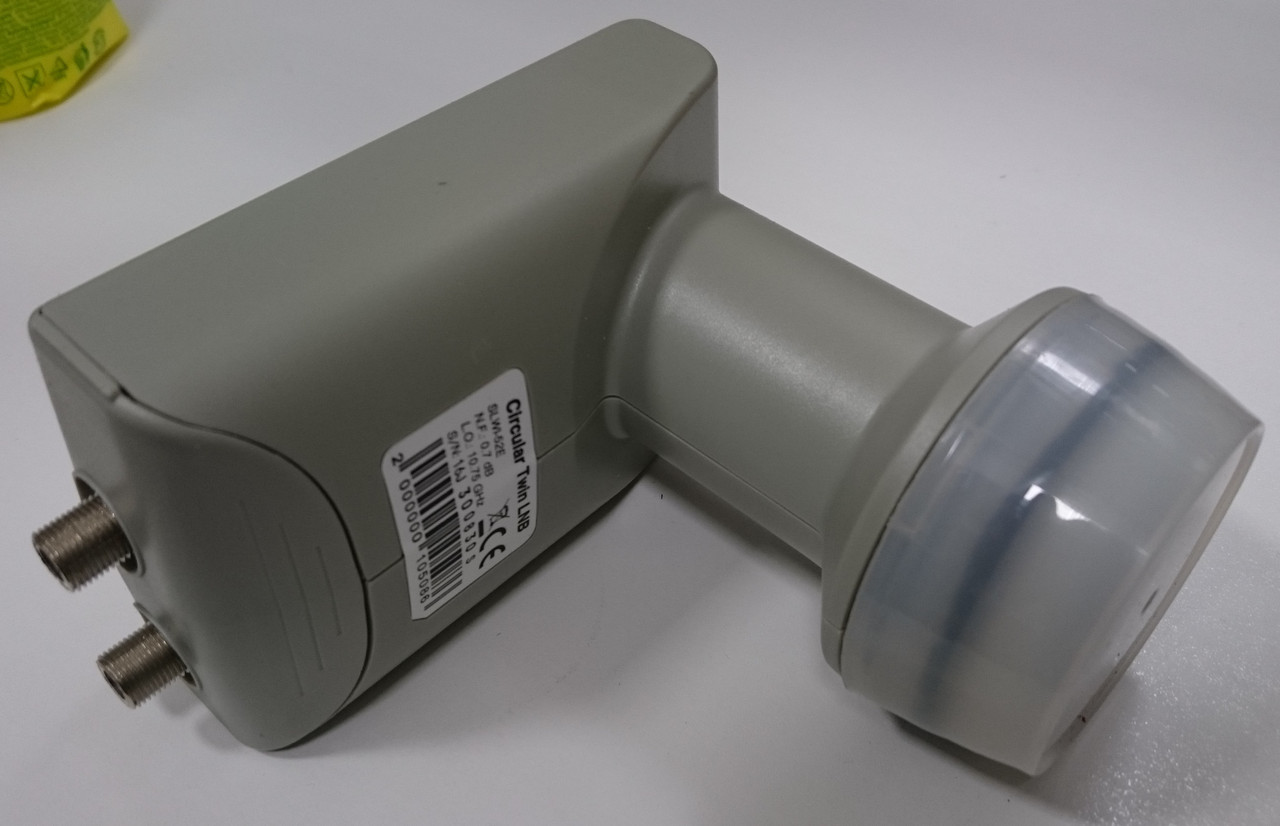 Конвертор круговой поляризации KU диапазона 2 выхода Tvin HD