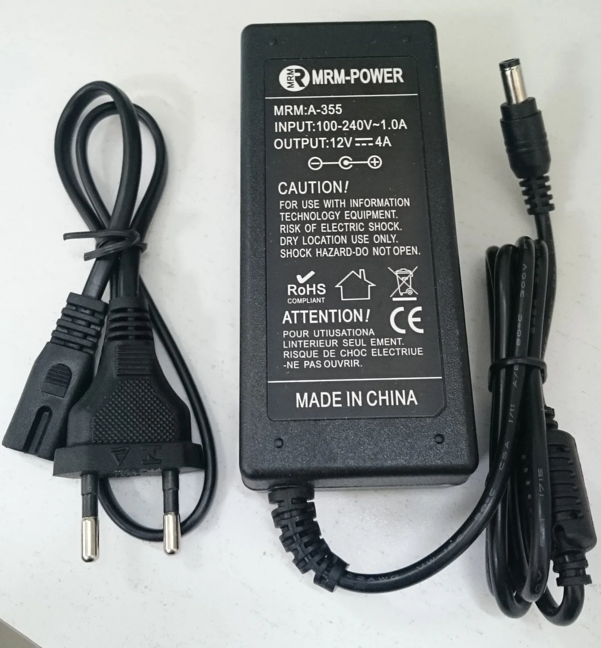 Адаптер питания 220 - 12В/4А