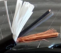 КВК-В  комбинированный кабель коаксиальный с питанием  75 Ом+2x0,5 мм²