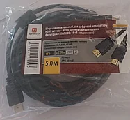 Шнур HDMI штекер - HDMI штекер 5 м.