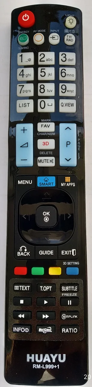 Пульт LG RM-L999+1  универсальный пульт