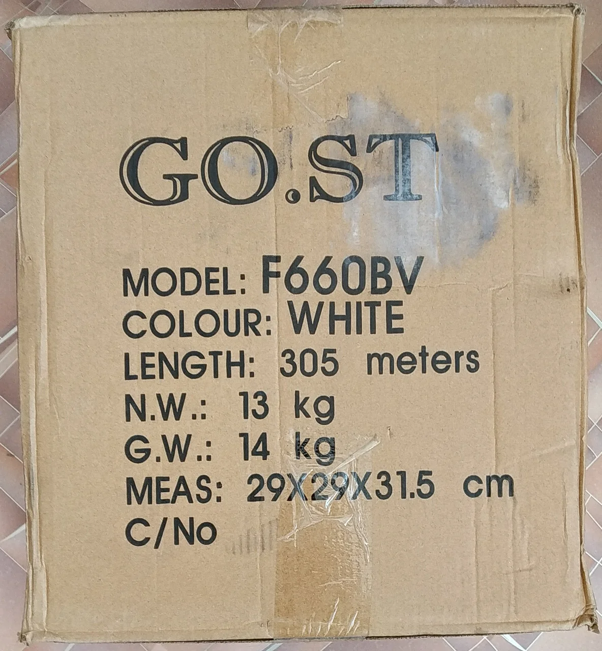 Коаксиальный кабель 60% RG-6 GO.ST   бухта 305м