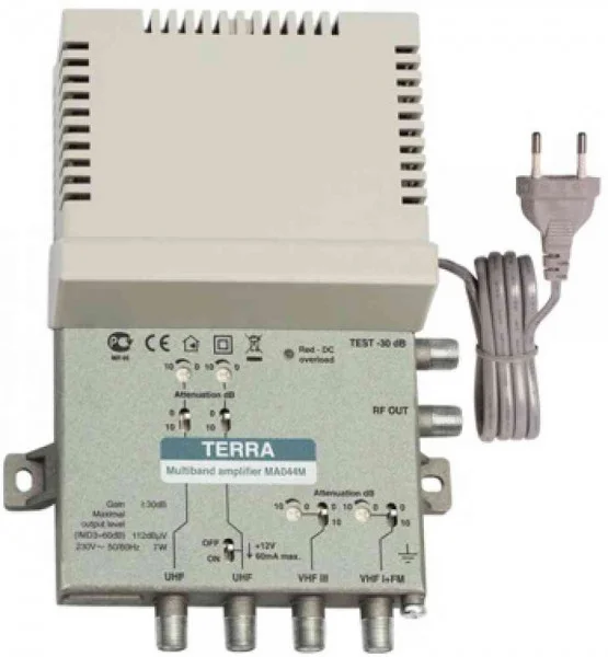 Усилитель ТВ сигнала  Terra  MA044M